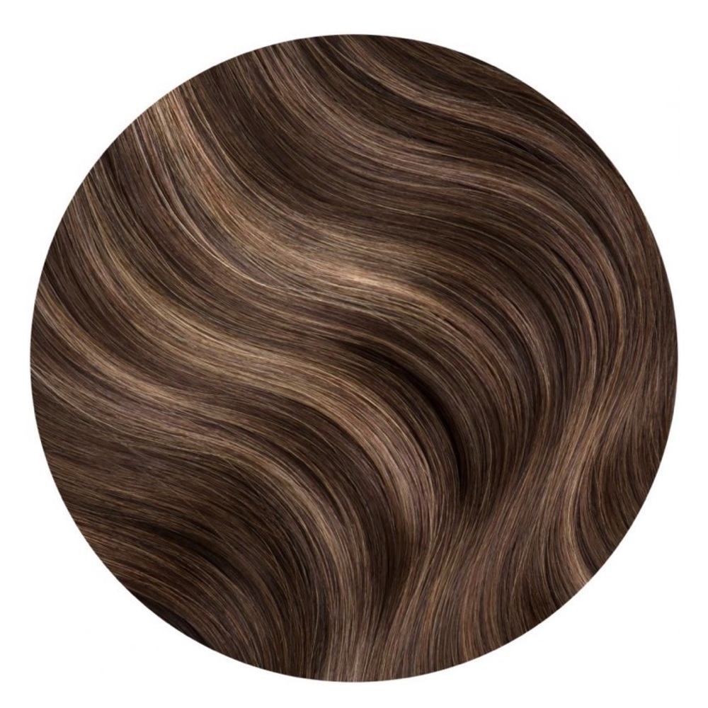 Milk and blush honey hustle clip ins